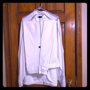 NWOT Men’s Jordan Sweat Suit White XL